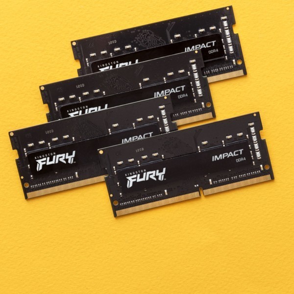 S/O 32GB KIT 2x16GB DDR4 PC 3200 Kingston Fury Impact KF432S20IBK2/32