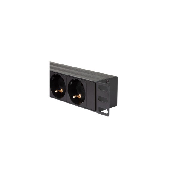 LogiLink Steckdosenleiste 8-fach (CEE7/7) PDU Steckdosenleiste Rack PDU8C02