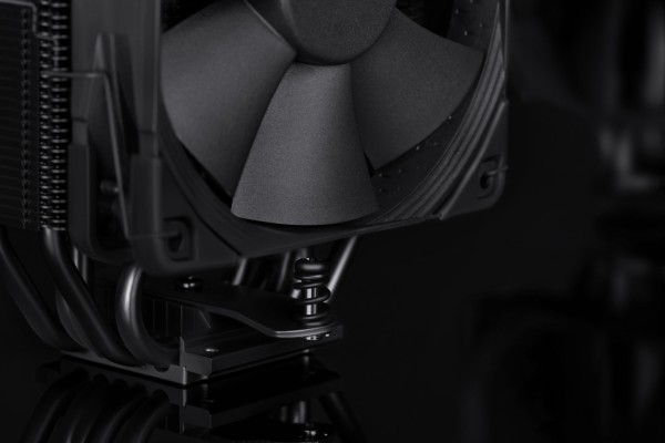 Noctua NH-U12S chromax.black - Kühler - 12 cm - 300 RPM - 1500 RPM - 22,4 dB - 93,4 m³/h