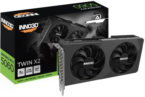 VGA Inno3D GeForce® RTX 5060 8GB Twin X2