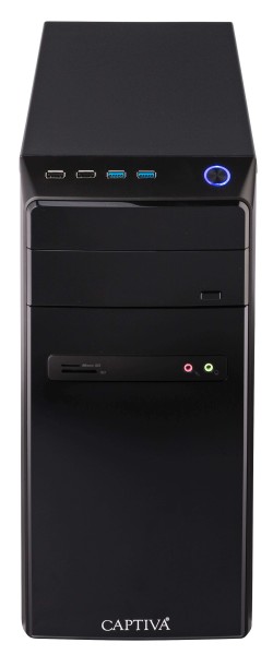Captiva PC Business/Office I10-0540 (i5-14400/SSD 500GB/16GB/4TB/WLAN/Windows 11 Home 64-bit)
