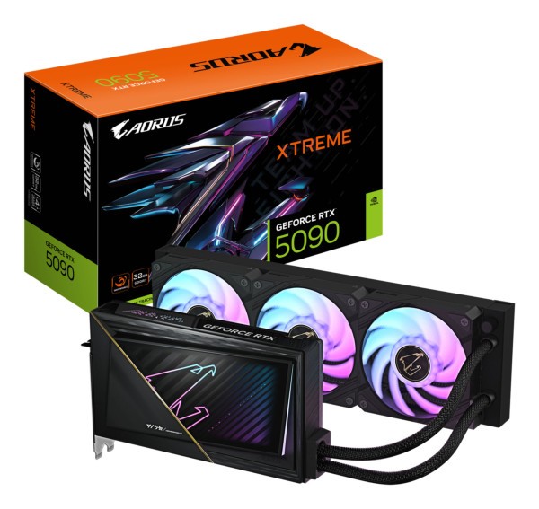 VGA Gigabyte GeForce® RTX 5090 32GB AORUS XTREME WATERFORCE