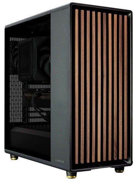 Captiva PC Entry Gaming R10-2081 (Ryzen 5 5500/ARC B580 12GB GDDR6/SSD 1TB/16GB/WLAN/w/o OS)