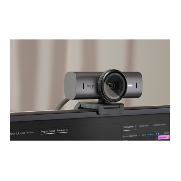 Webcam Logitech MX Brio 4K Ultra-HD-Webcam Graphite (960-001559)