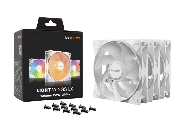 PC- Gehäuselüfter Be Quiet Light Wings LX 120mm PWM (triple pack)