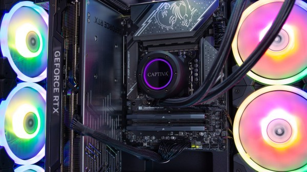 Captiva PC Ultimate Gaming R10-3718 (Ryzen 7 9800X3D/RTX5090 32GB GDDR7/SSD 2TB/32GB/WLAN/Windows 11 Home 64-bit)