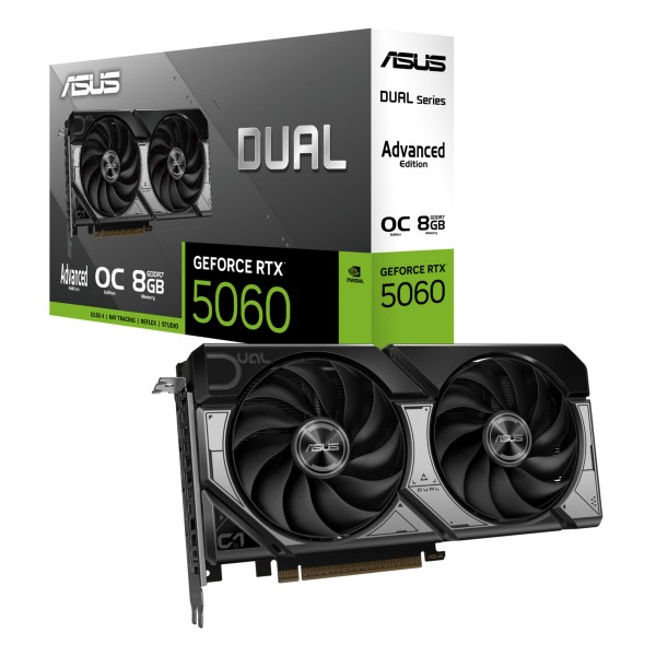 VGA Asus GeForce® RTX 5060 8GB Dual A OC