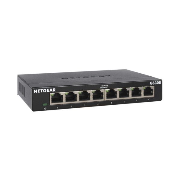 NETGEAR Switch 8-port 10/100/1000 GS308-300PES