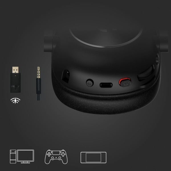Headset Logitech PRO X LIGHTSPEED Black
