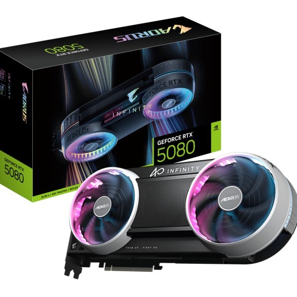 VGA Gigabyte GeForce® RTX 5080 16GB AORUS INFINITY