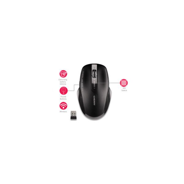 Mouse Cherry MW2310 2.0 schwarz (JW-T0320)