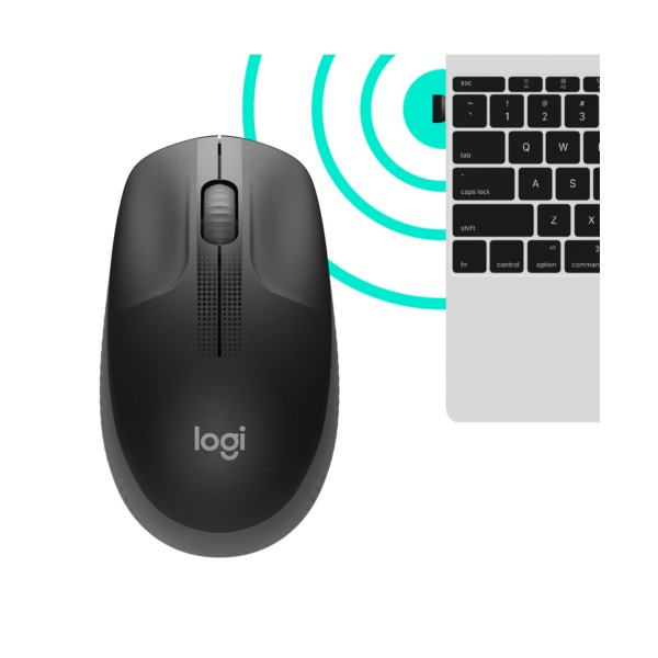Mouse Logitech M190 Wireless black (910-005905)