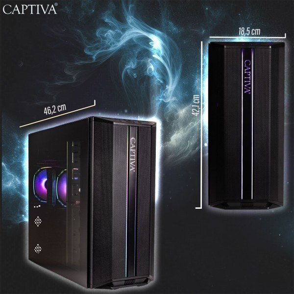 Captiva PC Power Starter R77-999 (Ryzen 5 5600G/SSD 1TB/32GB/WLAN/w/o OS)