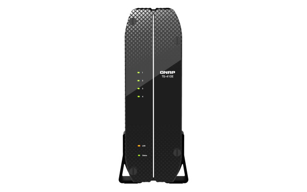 NAS Server QNAP TS-410E-8G Intel® Celeron® - J6412 - Schwarz