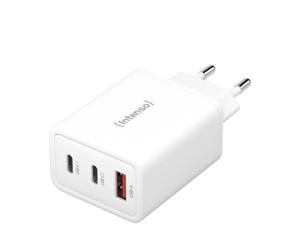 Intenso Adapter 1x USB-A auf 2x USB-C GAN 65W 7806512