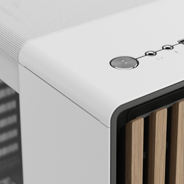 PC- Gehäuse Fractal Design North Charcoal White TG