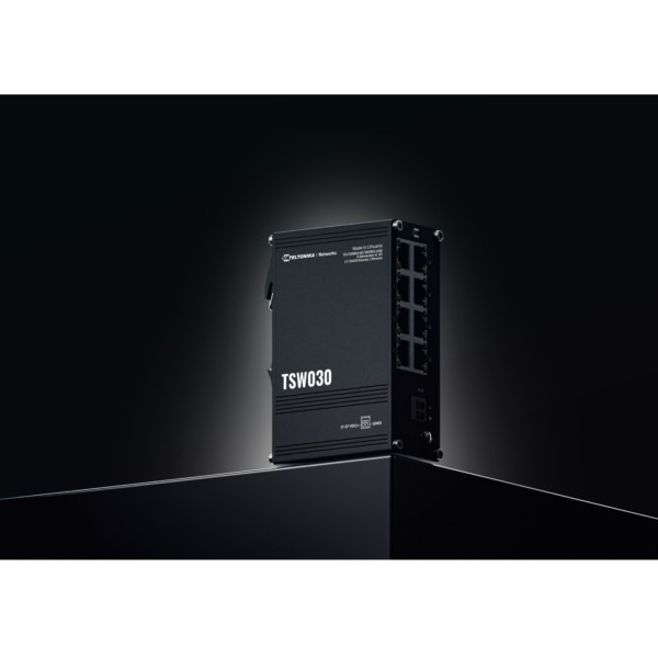 Teltonika TSW030 Unmanaged Ethernet-Switch 8x100 Mbps
