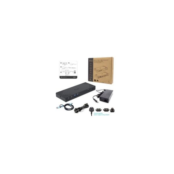 i-tec USB-C Docking Station USB 3.0 Thunderbolt 3 + Thunderbolt 4