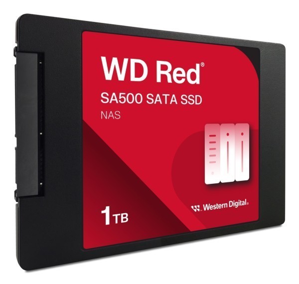 SSD WD RED SA500 1TB NAS Sata3 2,5" 7mm WDS100T1R0A 3D NAND