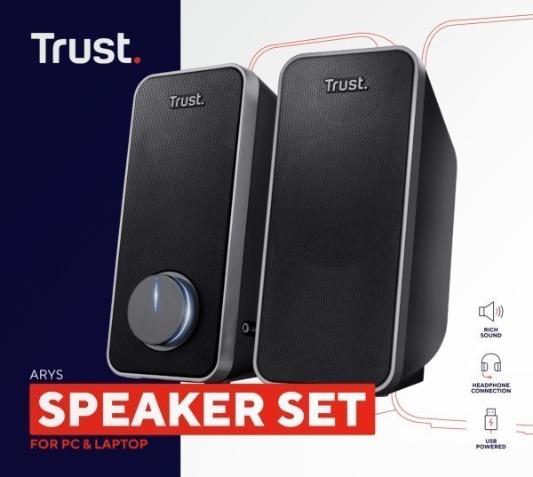 Trust Arys Lautsprecher für PC -14 Watt 20179