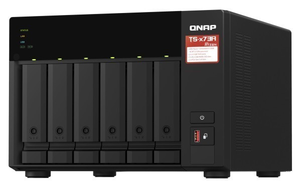 B-NAS Server QNAP TS-673A-SW5T 6-Bay