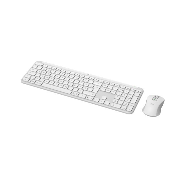 B-Keyboard & Mouse Logitech Wireless Combo MK950 slim white (DE) (920-012484)