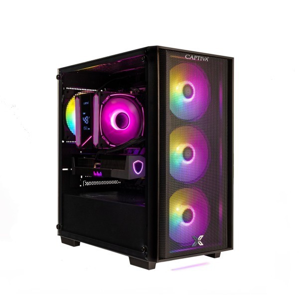Captiva PC Entry Gaming I10-3104 (Ultra 7 270K Plus/RTX5060 Ti 8GB GDDR7/SSD 2TB/32GB/WLAN/w/o OS)