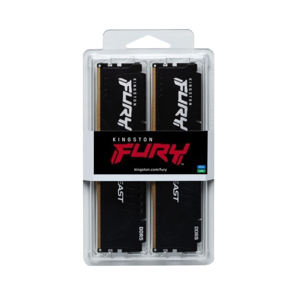 DDR5 32GB KIT 2x16GB PC 5600 Kingston FURY Beast EX KF556C36BBEK2-32