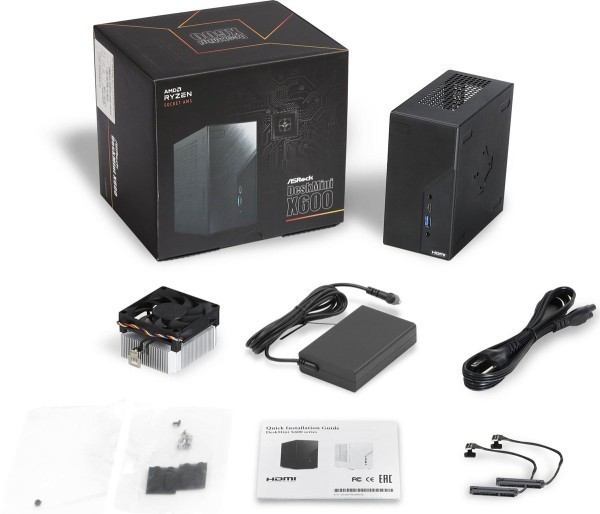 ASROCK DeskMini X600 USB4 - Barebone
