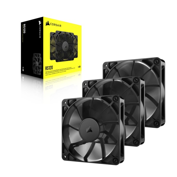 PC-Gehäuselüfter Corsair RS Series 120 Triple Pack black CO-9050189-WW
