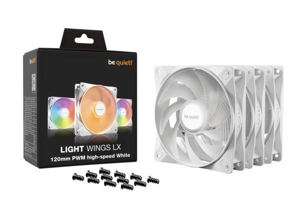 PC- Gehäuselüfter Be Quiet Light Wings LX 120mm hight-speed (triple pack)