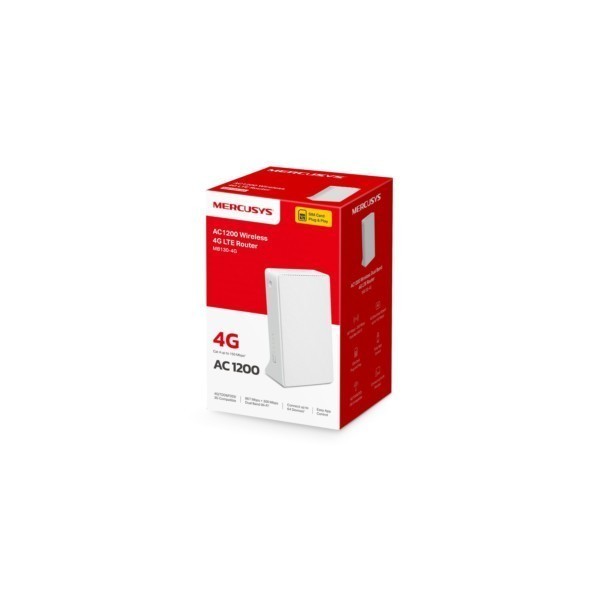 Mercusys Router MB130-4G Wi-Fi 5 (AC1200/4G-LTE Modem)