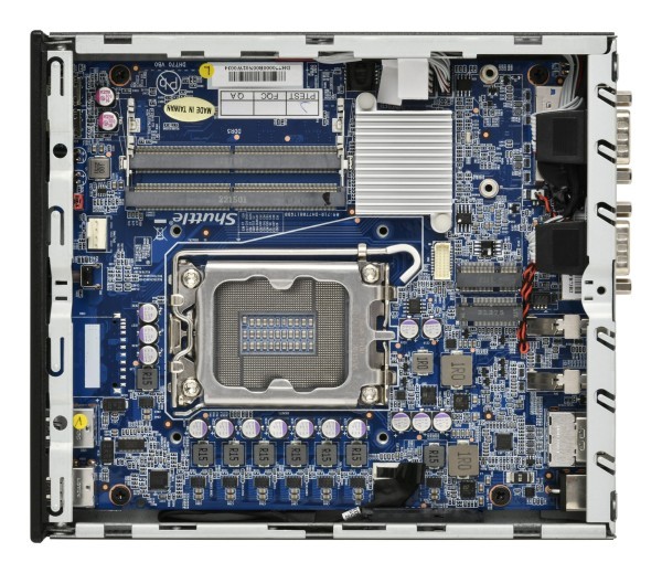 Shuttle Barebone XPC Slim DH610V2 -Barebone - Slim PC