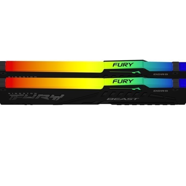 DDR5 32GB KIT 2x16GB PC 5600 Kingston FURY Beast RGB KF556C40BBAK2-32