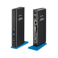 B-i-Tec USB 3.0 Dual Docking Station U3HDMIDVIDOCK B-i-Tec USB 3.0 Dual Docking Station U3HDMIDVIDOCK
