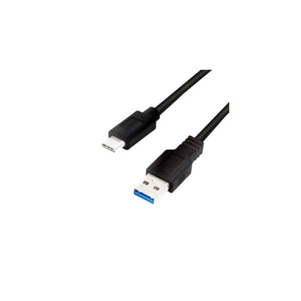 Kabel LogiLink USB 3.2 Kabel A-Stecker-C-Stecker schwarz 0,5 m