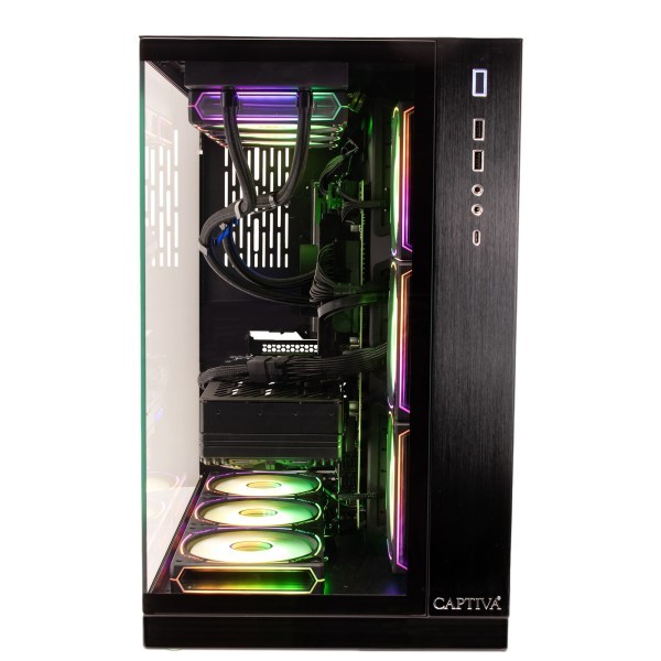 Captiva PC Entry Gaming I10-1681 (i5-14600KF/ARC B580 12GB GDDR6/SSD 2TB/32GB/WLAN/w/o OS)