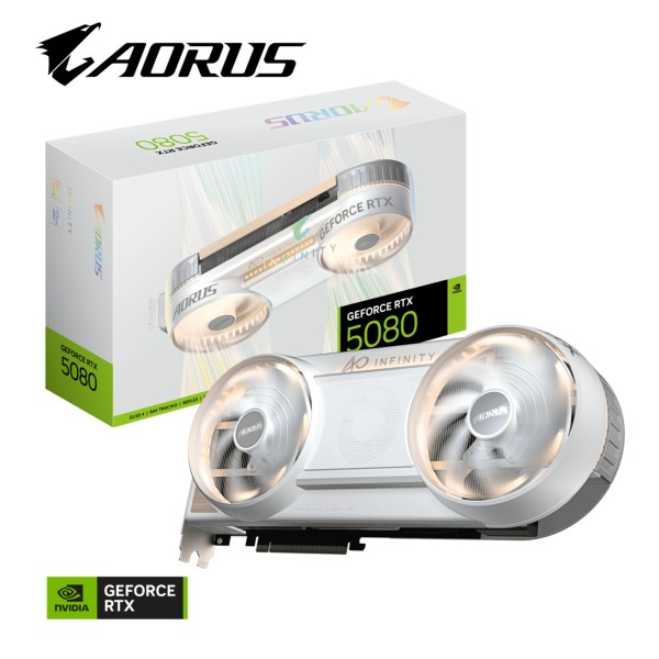 VGA Gigabyte GeForce® RTX 5080 16GB AORUS INFINITY WOOD