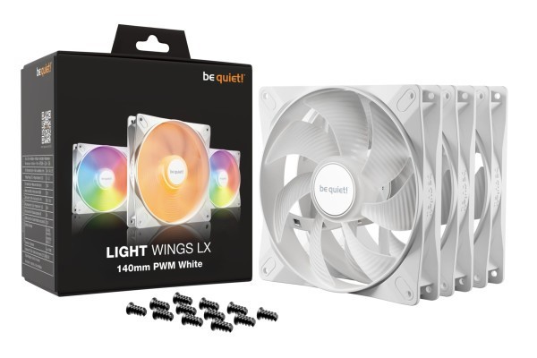 PC- Gehäuselüfter Be Quiet Light Wings LX 140mm PWM (triple pack)