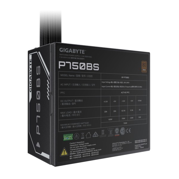 PC- Netzteil Gigabyte GP-P750BS 750W Bronze