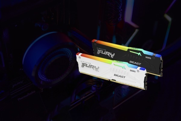 DDR5 32GB KIT 2x16GB PC 6000 Kingston FURY Beast RGB EX KF560C30BWEAK2-32
