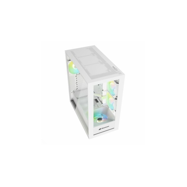 PC- Gehäuse Sharkoon Rebel C60 RGB White
