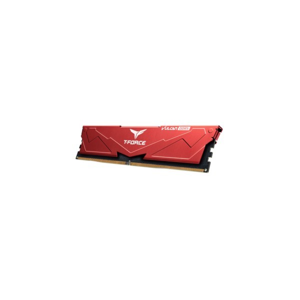 DDR5 32GB KIT 2x16GB PC 6000 Team T-Force Vulcan FLRD532G6000HC30DC01 rot
