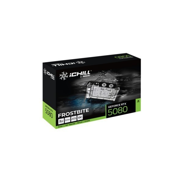 VGA Inno3D GeForce® RTX 5080 16GB ICHILL FROSTBITE