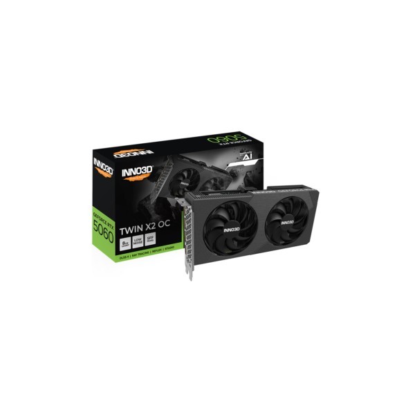 VGA Inno3D GeForce® RTX 5060 8GB Twin X2 OC V2