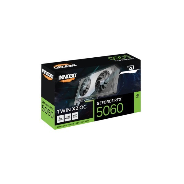 VGA Inno3D GeForce® RTX 5060 8GB Twin X2 OC