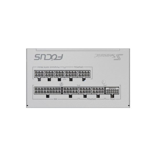 PC- Netzteil Seasonic Focus-GX-750 ATX 3.1 Modular Gold White FOCUS-GX-750-V4-WHITE