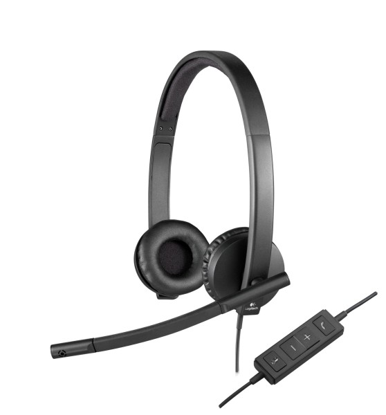 Headset Logitech H570e Stereo (981-000575)