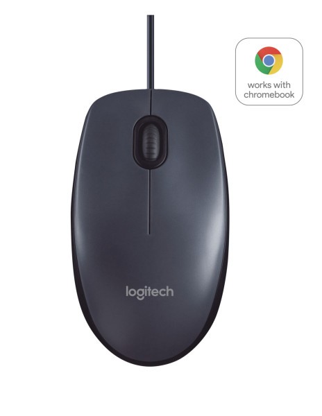 Mouse Logitech B100 Optical USB Mouse black (910-003357)