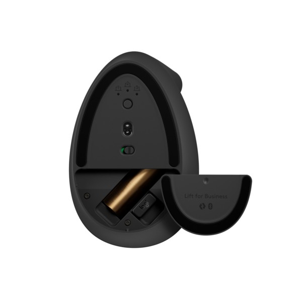 Mouse Logitech Lift for Business wireless ergonomisch graphite right (910-006494)